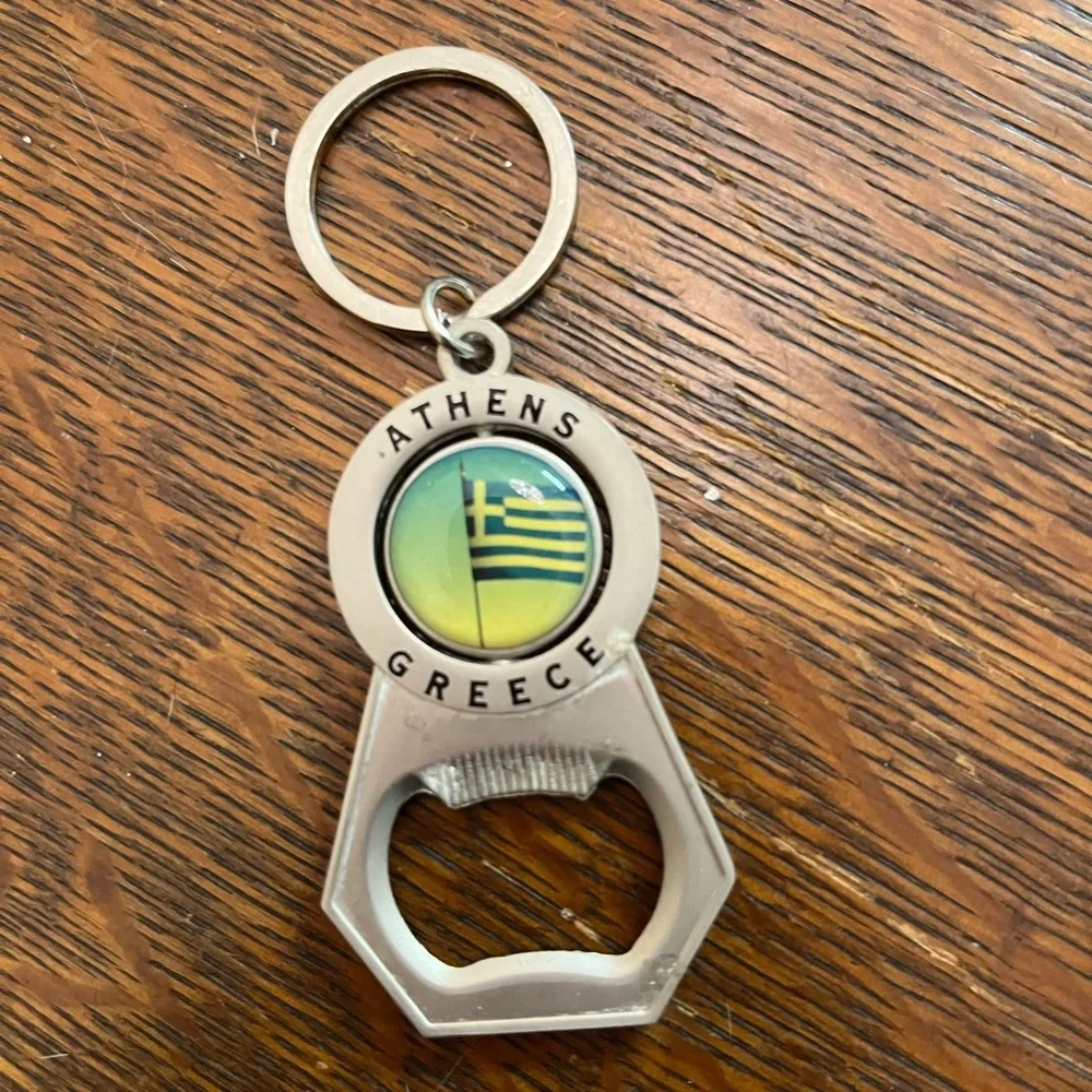New Athens, Greece key chain from Greece  ( bottle opener)